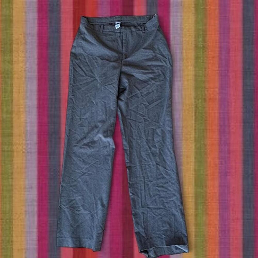 Gap Women's Grey and Brown Trousers